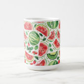 Wassermelone und Sommerfruchtmuster Kaffeetasse (Mittel)