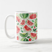 Wassermelone und Sommerfruchtmuster Kaffeetasse (Links)