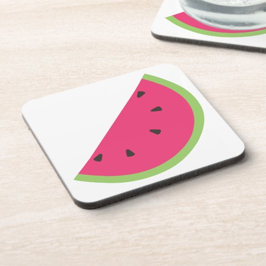 Wassermelone Untersetzer (Linke Seite)