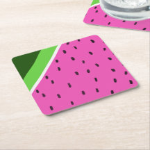 Wassermelone-Untersetzer