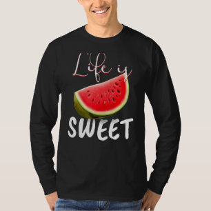 Wassermelone Vegan im Leben Süße Natur T-Shirt