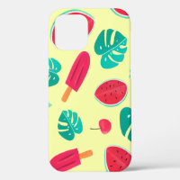 Wassermelone verlässt Erdbeere
