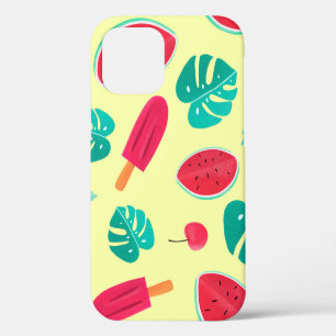 Wassermelone verlässt Erdbeere iPhone 12 Hülle