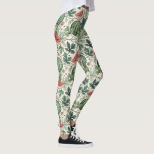 Wassermelone Vintager Stil Leggings