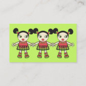 Wassermelone Visitenkarte (Rückseite)