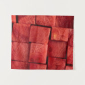 Wassermelone Wandteppich (Vorderseite (Horizontal))