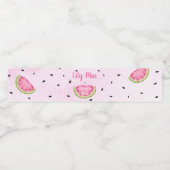 Wassermelone Wasser Flasche Etikett (Einzelnes Label)