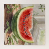 Wassermelone Wasserfarbe Puzzle (Horizontal)