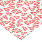 Wassermelone Wasserfarbmuster. Hallo Sommer! Kurzer Tischläufer (Ecke)