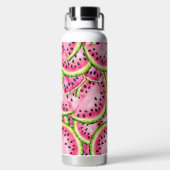Wassermelone Wasserflasche Trinkflasche (Rückseite)
