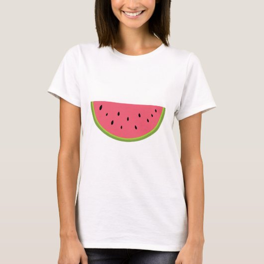 Wassermelone-Wassermelone-Frucht-süßes T-Shirt (Vorderseite)