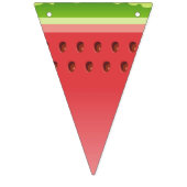 Wassermelone Wimpelkette (Zweite Fahne)