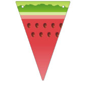 Wassermelone Wimpelkette (Erste Fahne)