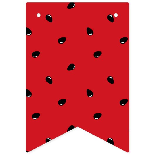 Wassermelone Wimpelkette (Zweite Fahne)