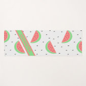 Wassermelone Yogamatte (Vorderseite (Horizontal))