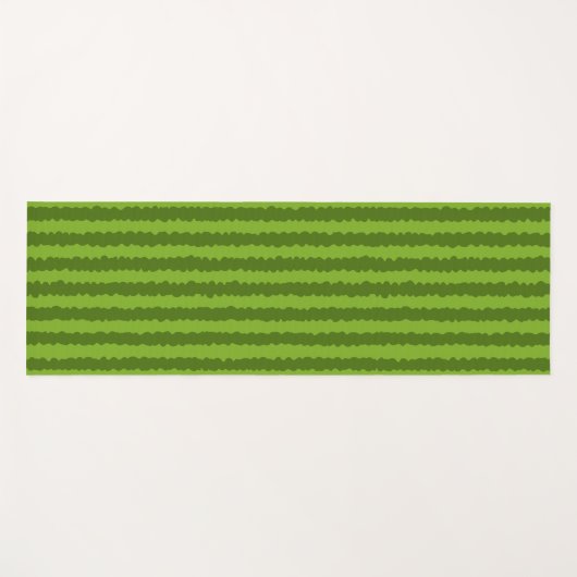 Wassermelone Yogamatte (Vorderseite (Horizontal))
