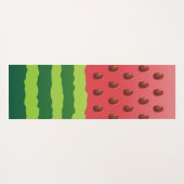 Wassermelone Yogamatte (Rückseite (Horizontal))