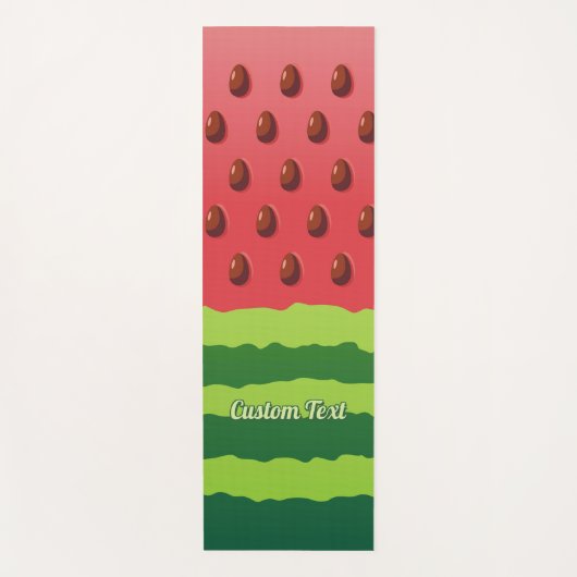 Wassermelone Yogamatte (Vorderseite)