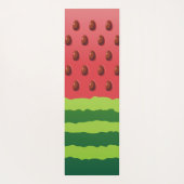 Wassermelone Yogamatte (Rückseite)