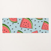 Wassermelone Yogamatte (Rückseite (Horizontal))