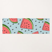 Wassermelone Yogamatte (Vorderseite (Horizontal))