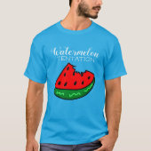 Wassermelone-Zelte T-Shirt (Vorderseite)