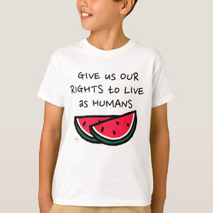 Wassermelone zum Rett und die Belagerung Palästina T-Shirt
