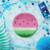Wassermeloneentwurf Party Pappteller (Party)