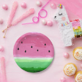 Wassermeloneentwurf Party Pappteller (Party)