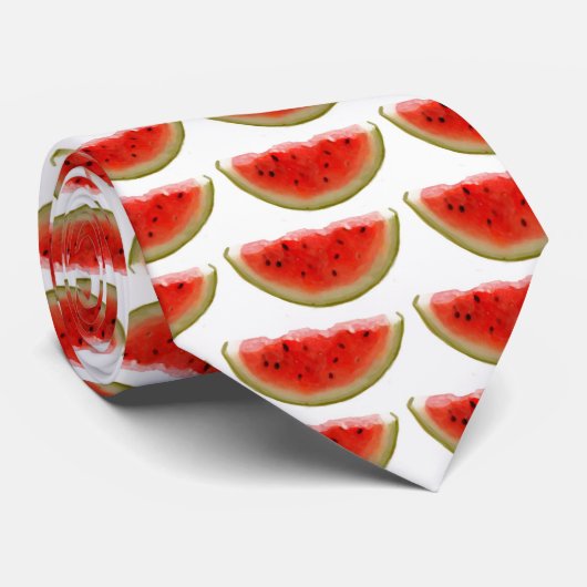 Wassermelonekrawatte Krawatte (Gerollt)