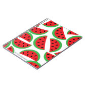 Wassermelonemuster Notizblock (Linke Seite)