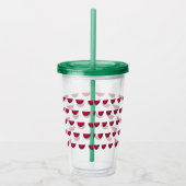 Wassermelonen Acryltrinkbecher (Rechts)