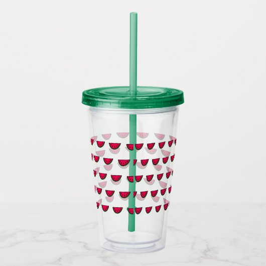 Wassermelonen Acryltrinkbecher (Rechts)