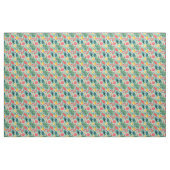 Wassermelonen-, Ananas- und Zitrusmuster Stoff (Yard (91,4 cm))