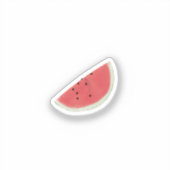 Wassermelonen-Aufkleber Aufkleber (Vorderseite)