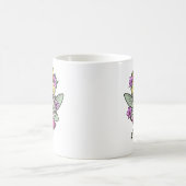 Wassermelonen-Blumenfee-Tasse Kaffeetasse (Mittel)