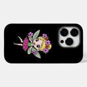 Wassermelonen-Blütenfee iPhone 14 Pro Hülle (Rückseite (Horizontal))
