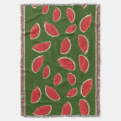 Wassermelonen Decke (Vorderseite Vertikal)