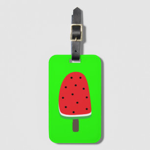 Wassermelonen-Eis am Stiel Gepäckanhänger