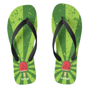 Wassermelonen-Eis-Stick Badesandalen