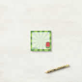 Wassermelonen-Eis-Stiel Post-it Klebezettel (Auf Schreibtisch)