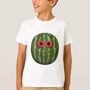 Wassermelonen-Emoticon T-Shirt