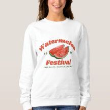 Wassermelonen-Festival Sweatshirt - Fair Bluff, NC