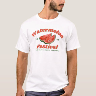 Wassermelonen-Festival-T-Shirt - Fair Bluff, NC T-Shirt
