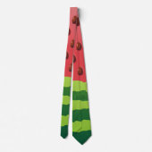 Wassermelonen-Flagge Krawatte (Rückseite)
