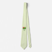 Wassermelonen-Flagge Krawatte (Vorderseite)