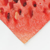 Wassermelonen Fleecedecke (Ecke)