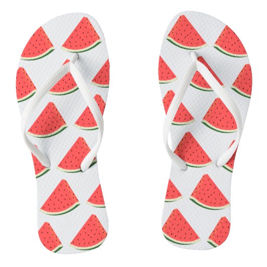 Wassermelonen Flip Flops Badesandalen (Fußbett)