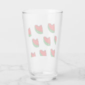 Wassermelonen Folien Glas (Rückseite)