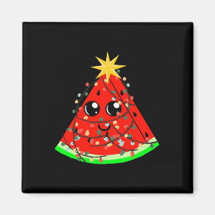 Wassermelonen Frucht Hawaiian Xmas Sommer Weihnach Magnet